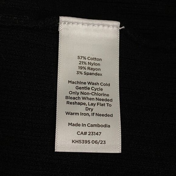 New Talbots Button Cuff Ribbed Turtleneck Sweater Women's Size XLP - Picture 6 of 8